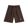 Estate Wide Leg Plaid Jorts