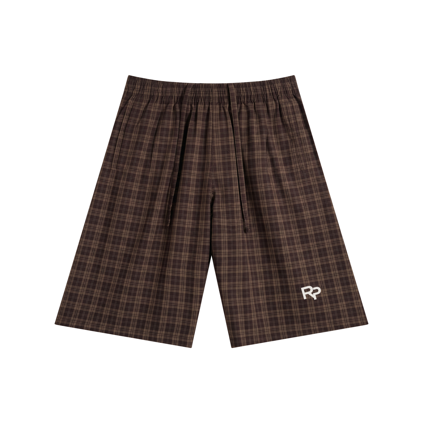 Estate Wide Leg Plaid Jorts